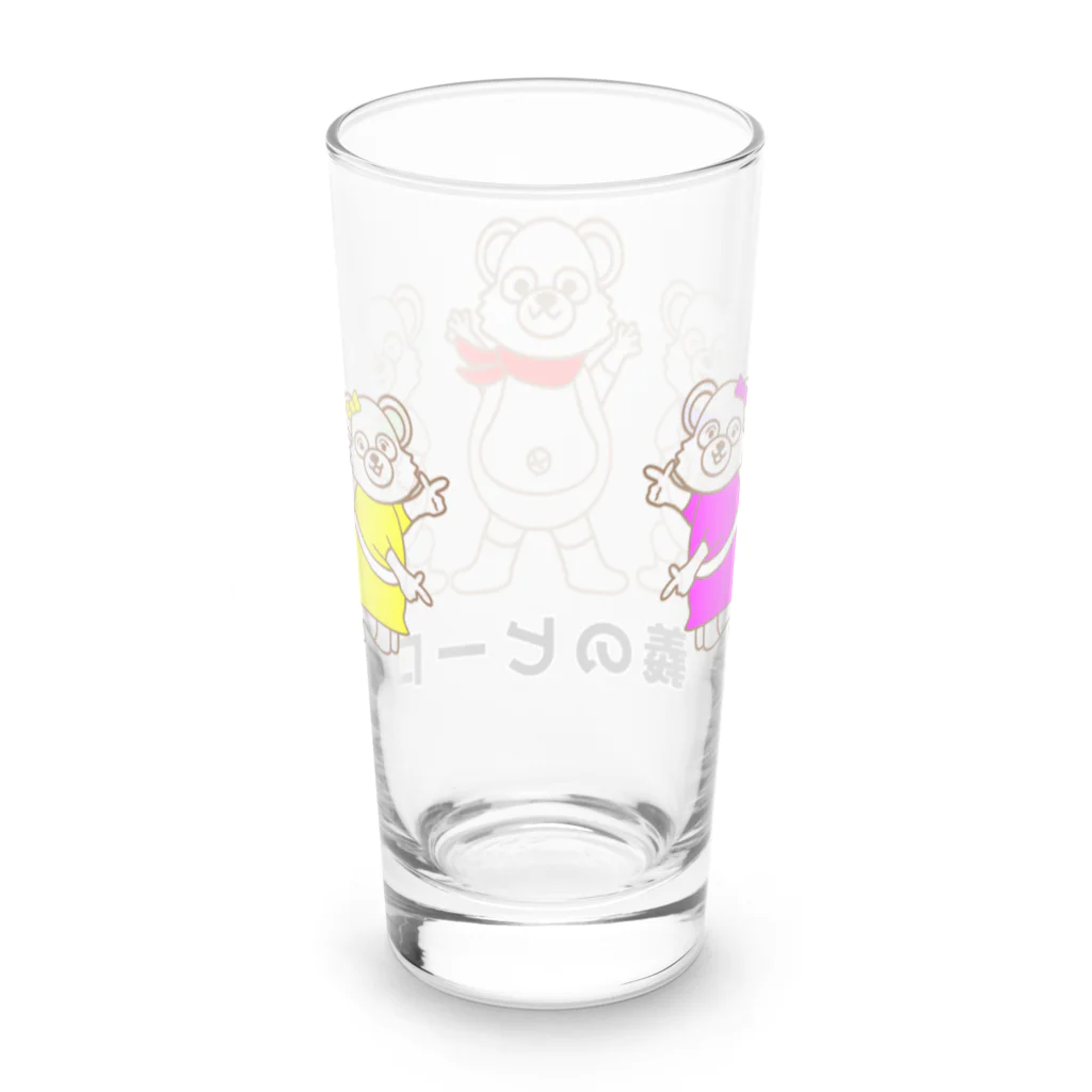 momolove の正義のヒーロー Long Sized Water Glass :back