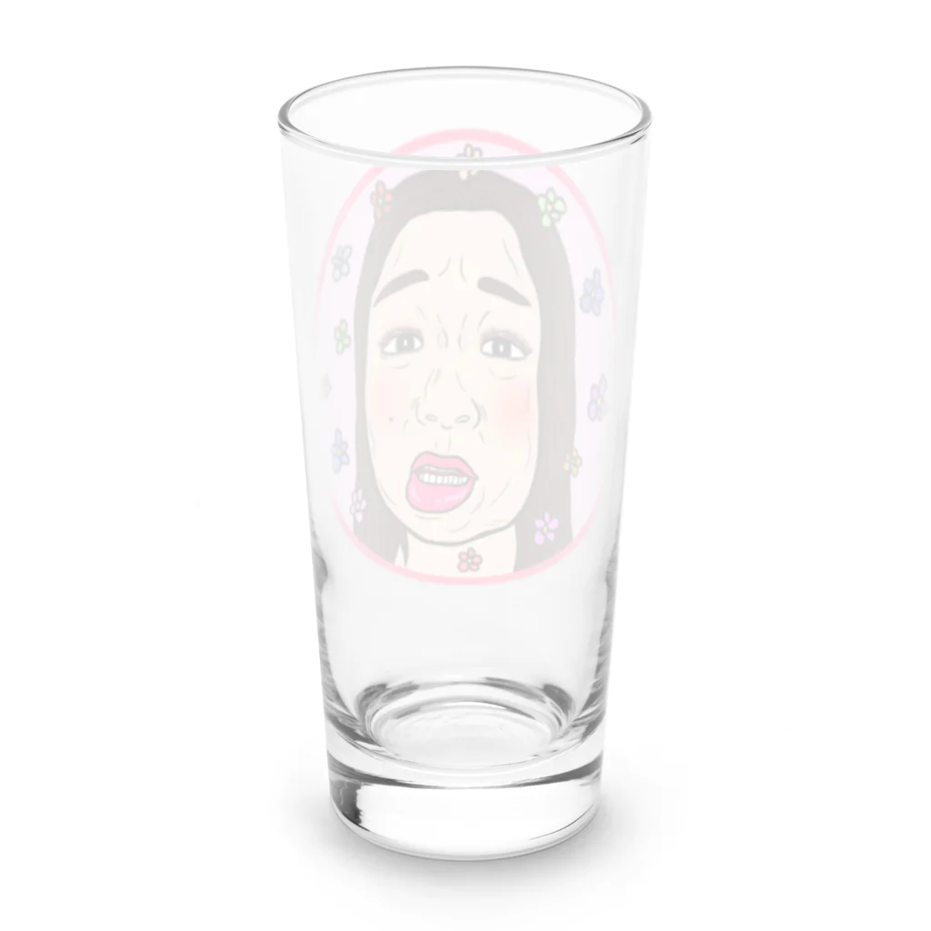 じゅうに（Jyuuni）の0120・熟熟まなちゃん・配信者シリーズ（じゅうにブランド） Long Sized Water Glass :back