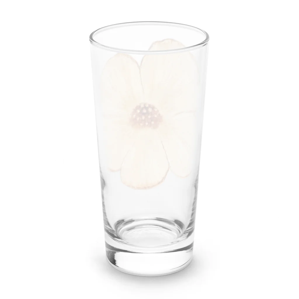 eclat-misaのflower series Long Sized Water Glass :back