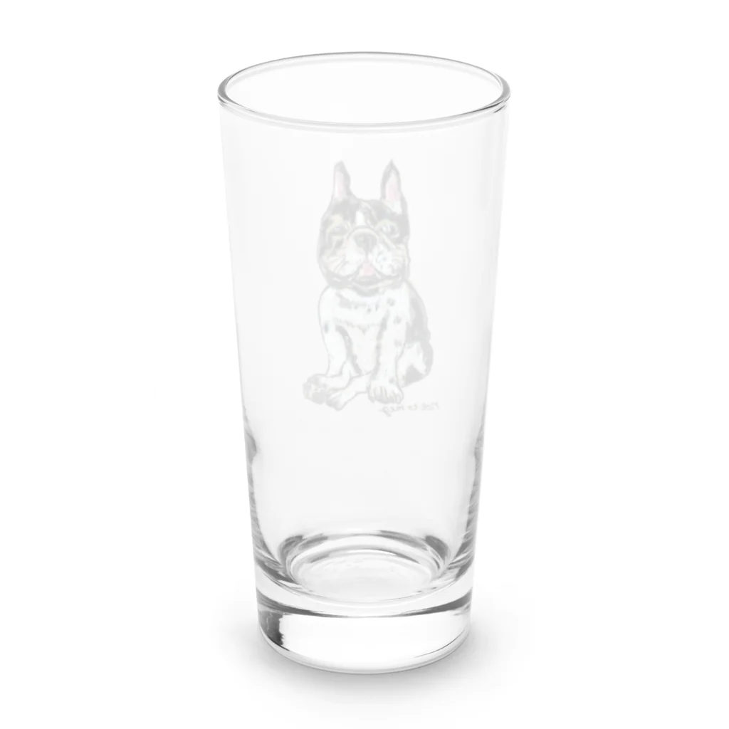 noe_to_meg (ノエとめぐ)のにんまりパイドブヒ Long Sized Water Glass :back