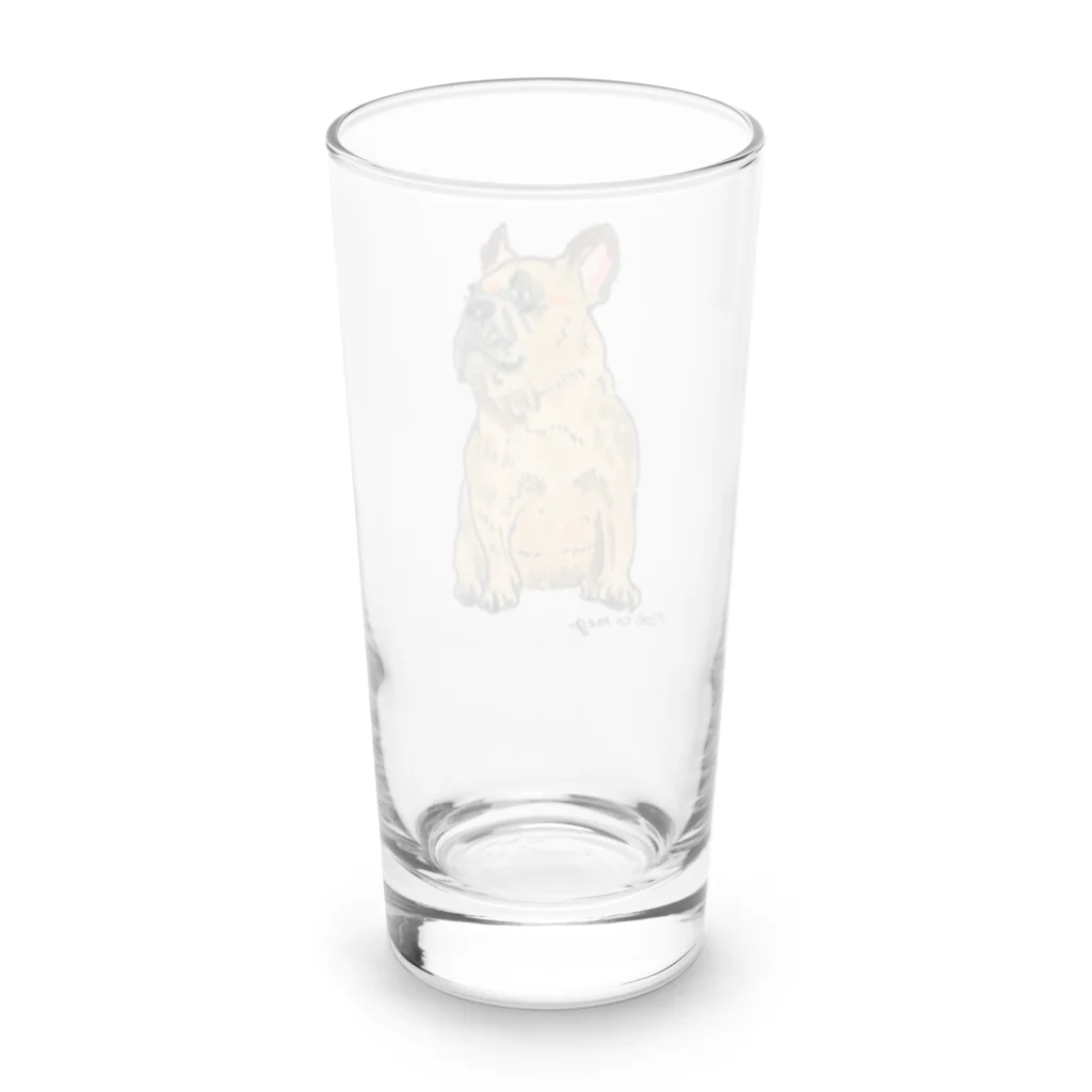 noe_to_meg (ノエとめぐ)のきょろりフォーンブヒ Long Sized Water Glass :back