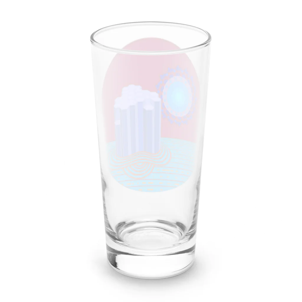 LalaHangeulの柱状節理(夜) Long Sized Water Glass :back