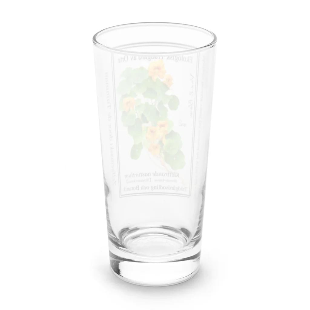 Weのわたしたちの菜園からハーブ ~ ナスタチウム~ Long Sized Water Glass :back