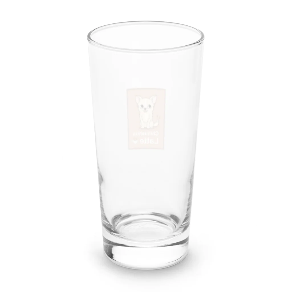 Bordercollie StreetのCh-Latte-1 Long Sized Water Glass :back