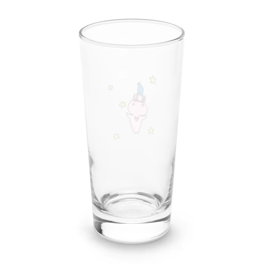 pinyako5502の海の妖精さん Long Sized Water Glass :back