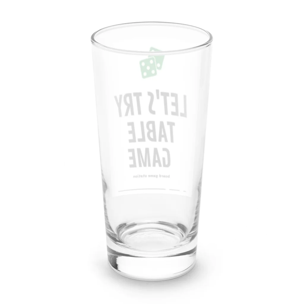 DaiJuNのボードゲームステーショングッズ Long Sized Water Glass :back