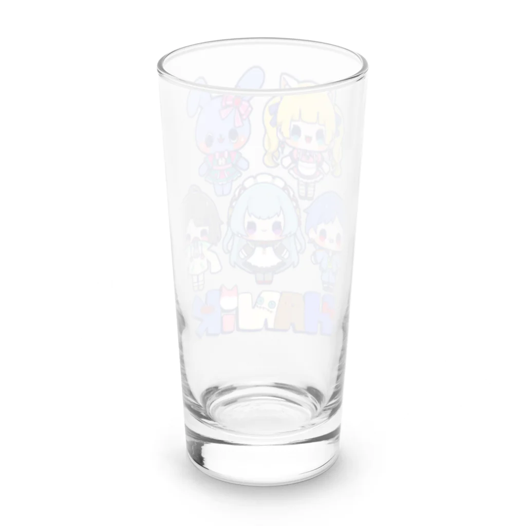 きょうりゅうのちーさんのはにっくのひ Long Sized Water Glass :back