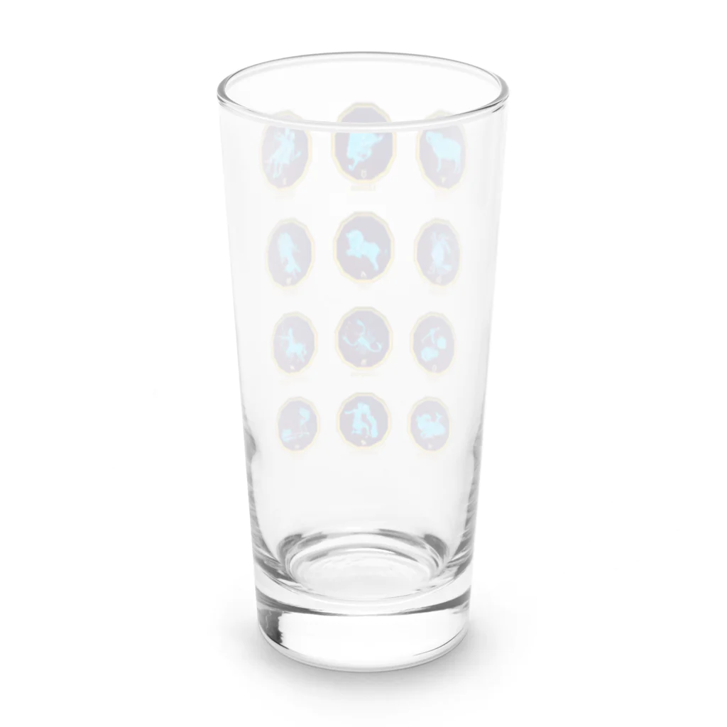 chicodeza by suzuriの12星座一覧 Long Sized Water Glass :back