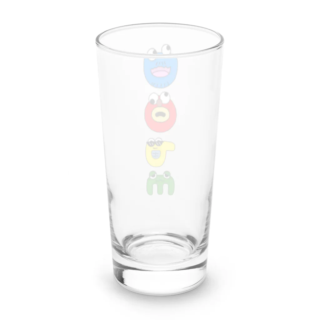 YOLO「ヨーロ」のDOPE(キャラクター仕立て) Long Sized Water Glass :back