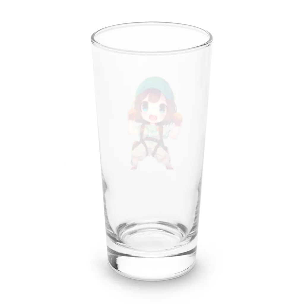 スバルSUZURI店のクライム Long Sized Water Glass :back