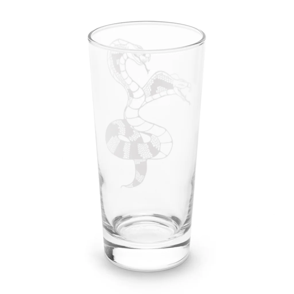 宇宙キャンプの#双頭のコブラ Long Sized Water Glass :back