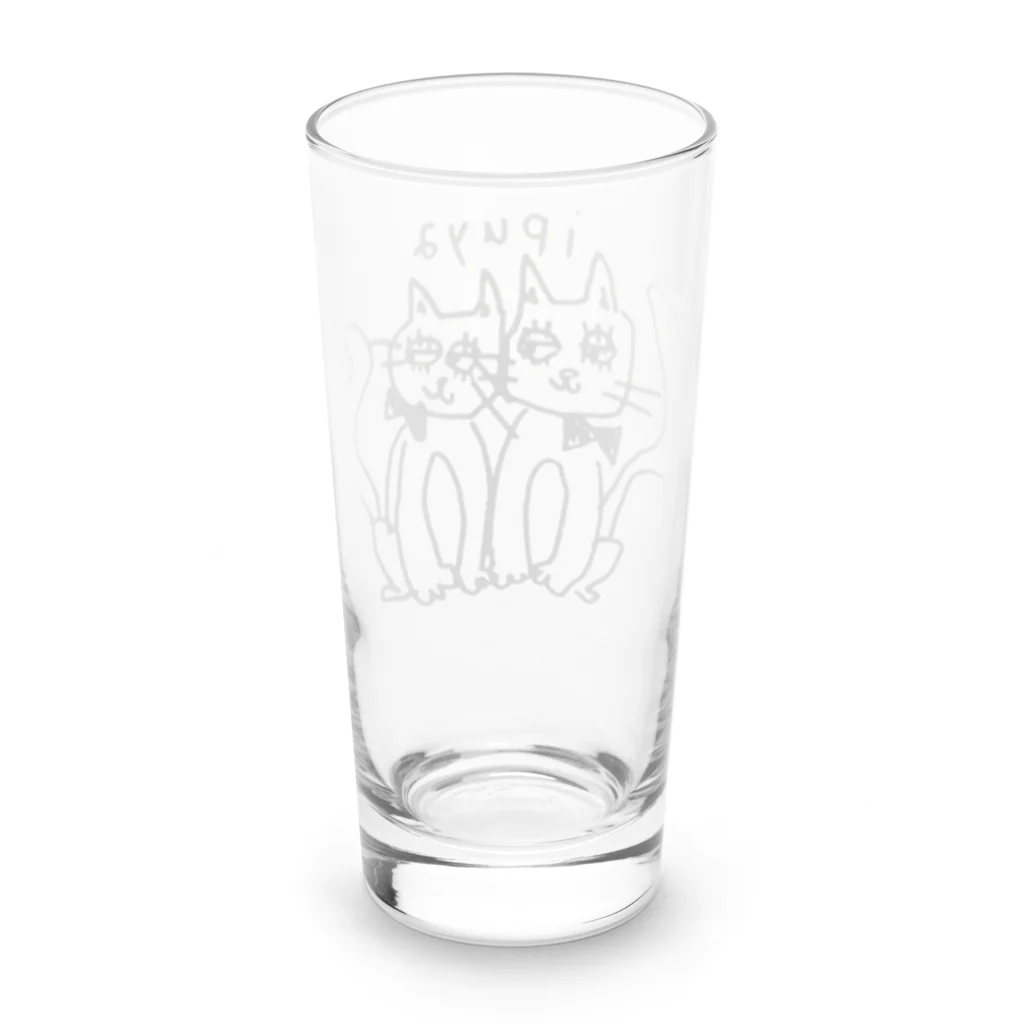 ｉｐｕｙａ(イプヤ)のキュートな ねこちゃん Long Sized Water Glass :back