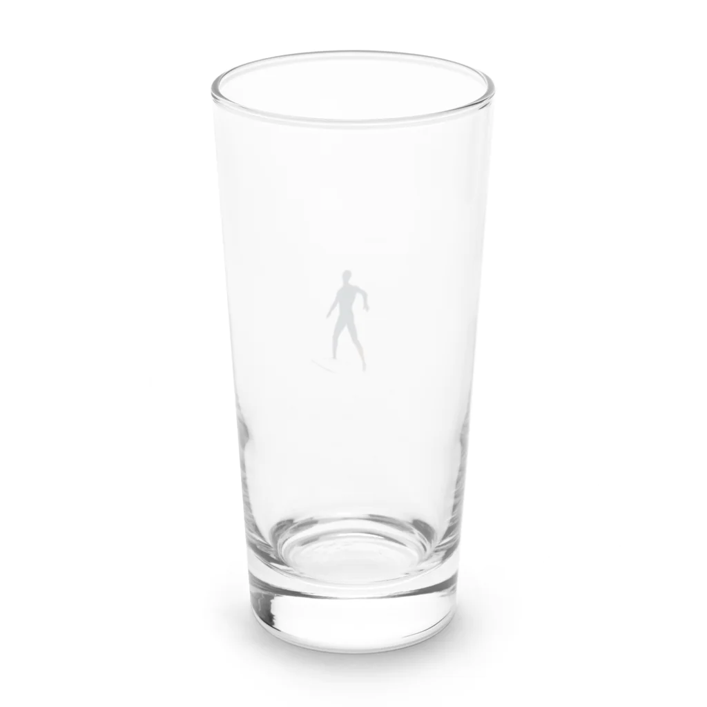 REN723のワンポイントサーファー Long Sized Water Glass :back