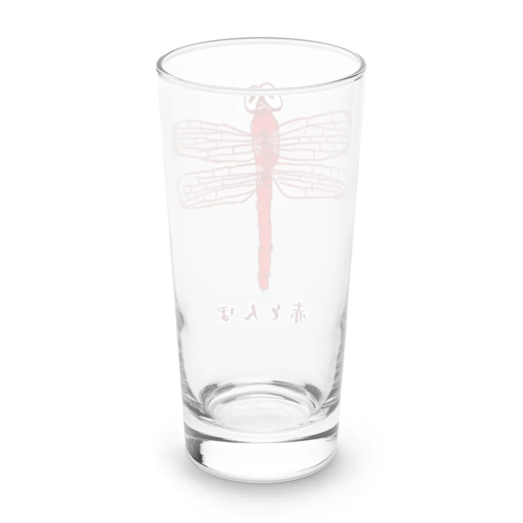 NIKORASU GOの赤トンボ＜かなバージョン＞ Long Sized Water Glass :back