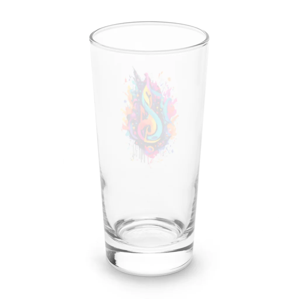 まだ名前はないの七色の音符 Long Sized Water Glass :back