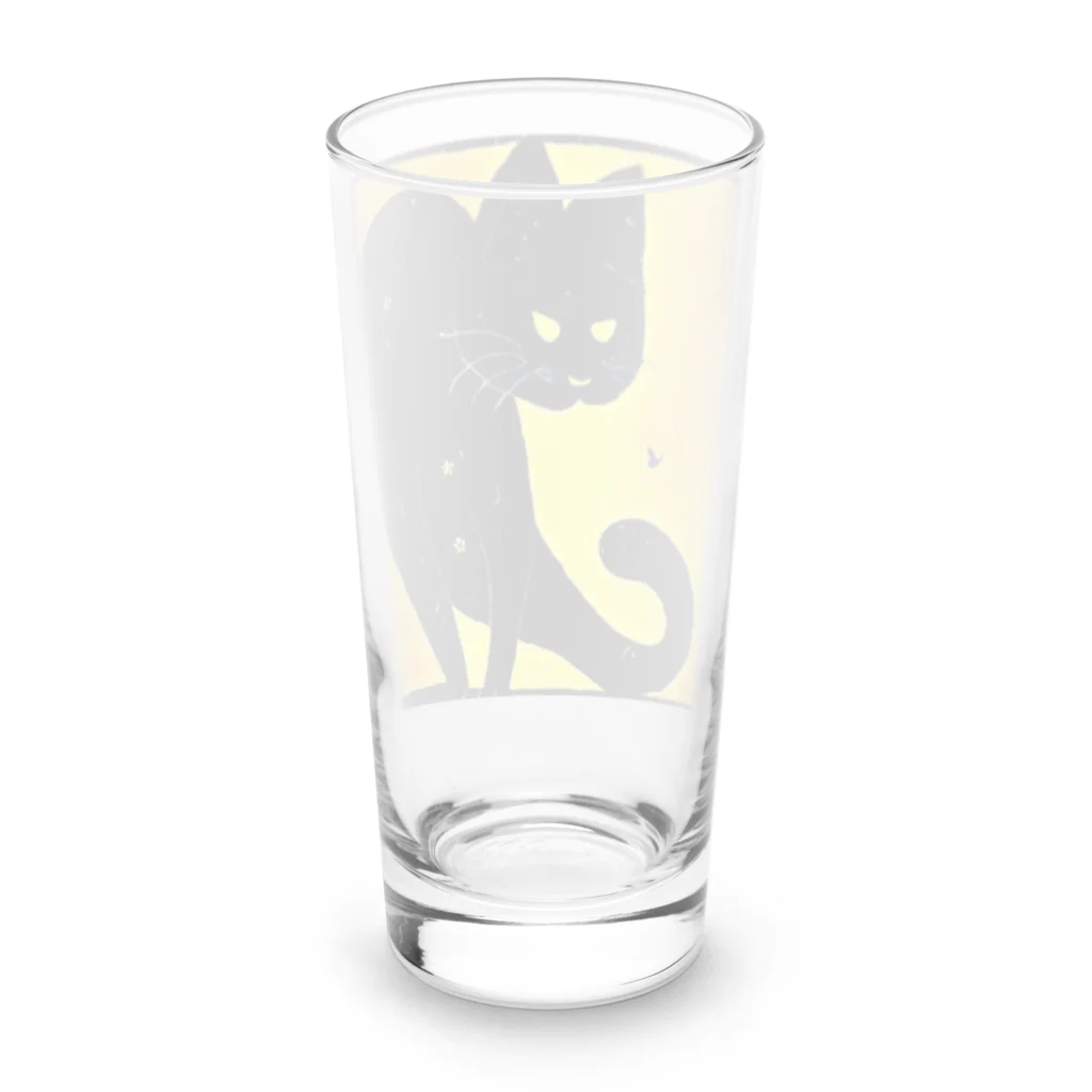 CAT GPT?の生きる決意 Long Sized Water Glass :back