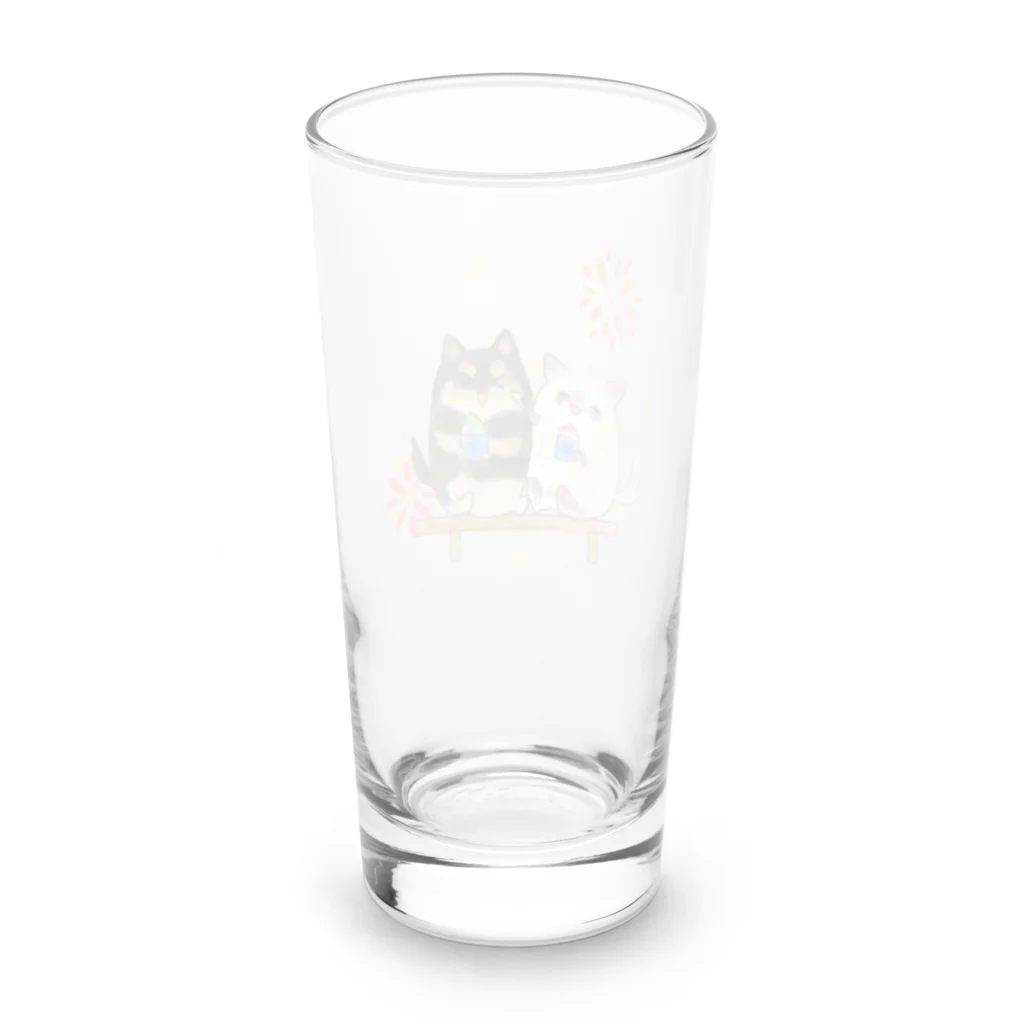 せとのお店屋さんの【斗希ちゃん&明日希ちゃん】 Long Sized Water Glass :back