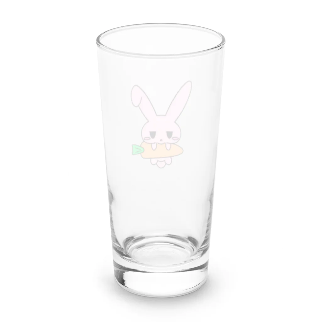 ムスっと！のムスっとうさちゃん Long Sized Water Glass :back