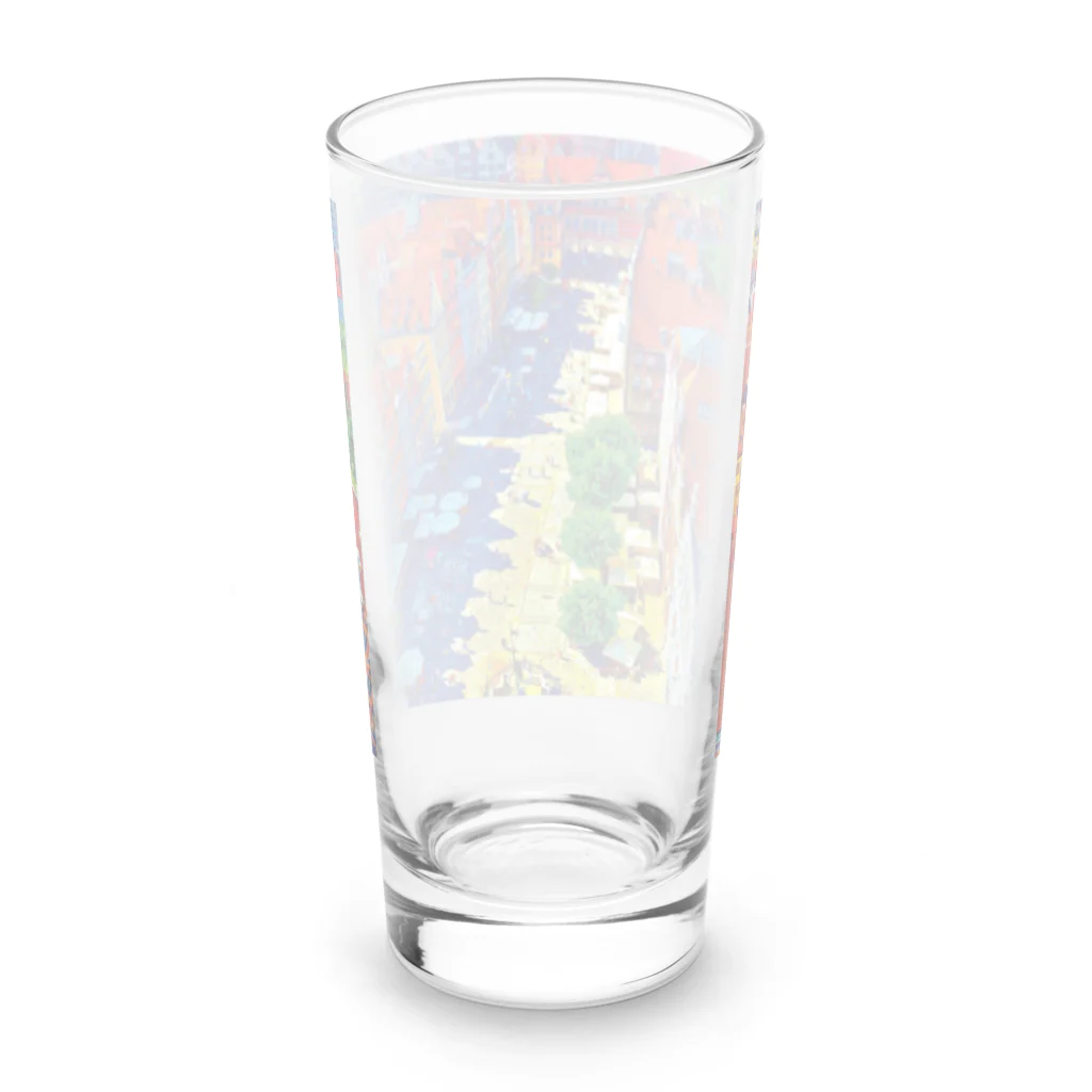 GALLERY misutawoのポーランド グダンスクのドゥーギ広場 Long Sized Water Glass :back