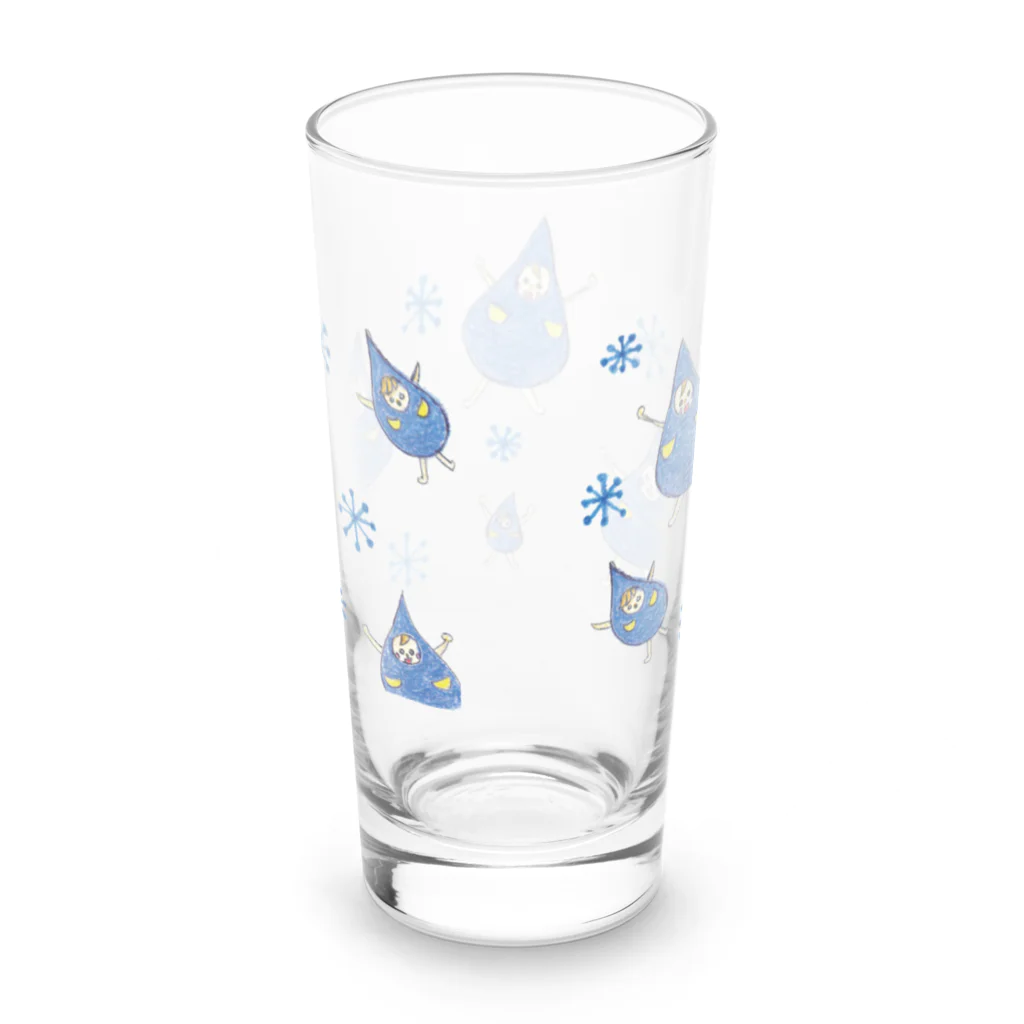 ここちぐらのしずくちゃん2 Long Sized Water Glass :back