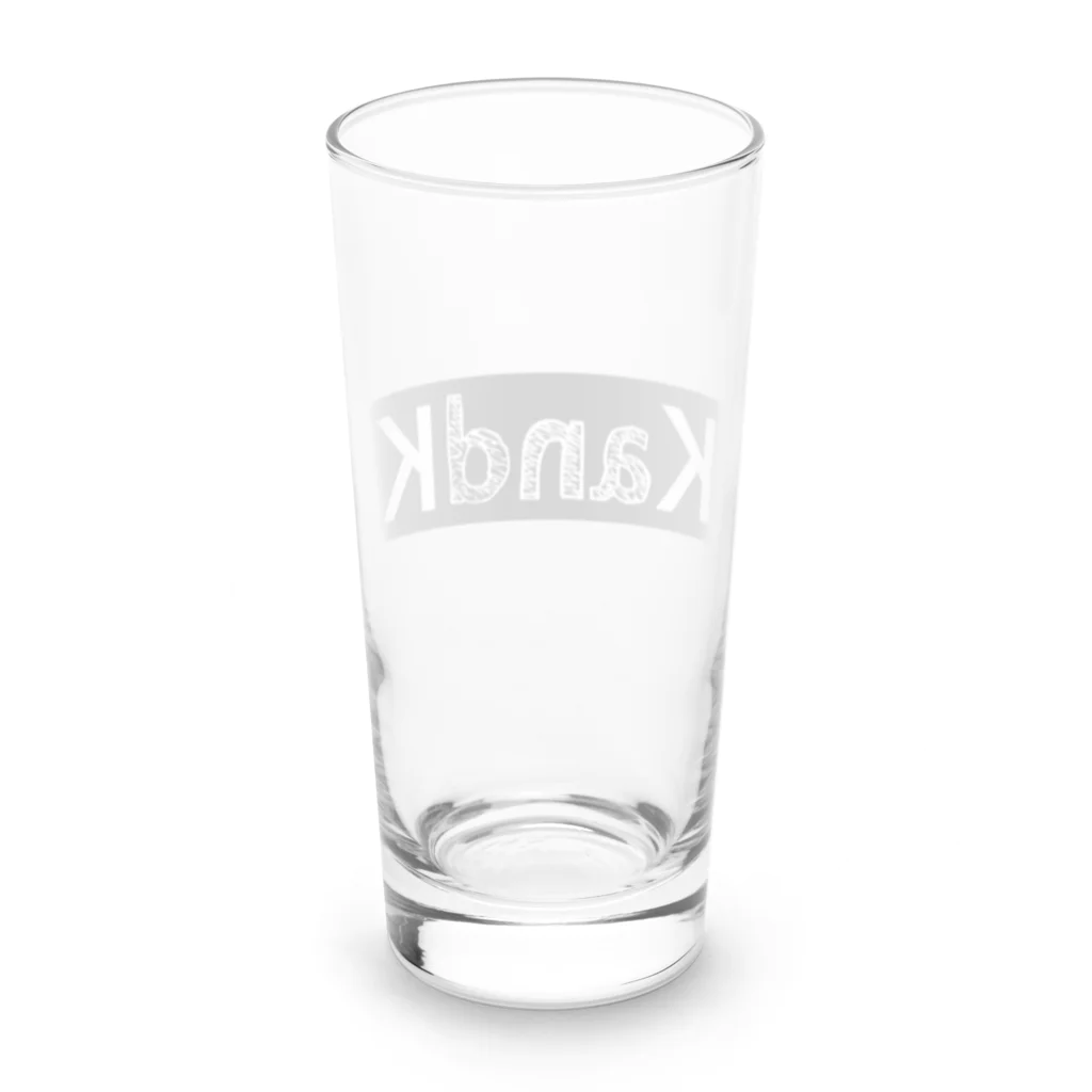 K and K companyのKandKロゴ Long Sized Water Glass :back