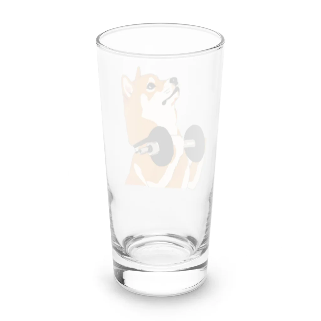 パンプアップ柴Hachiのパンプアップ柴Hachi Long Sized Water Glass :back