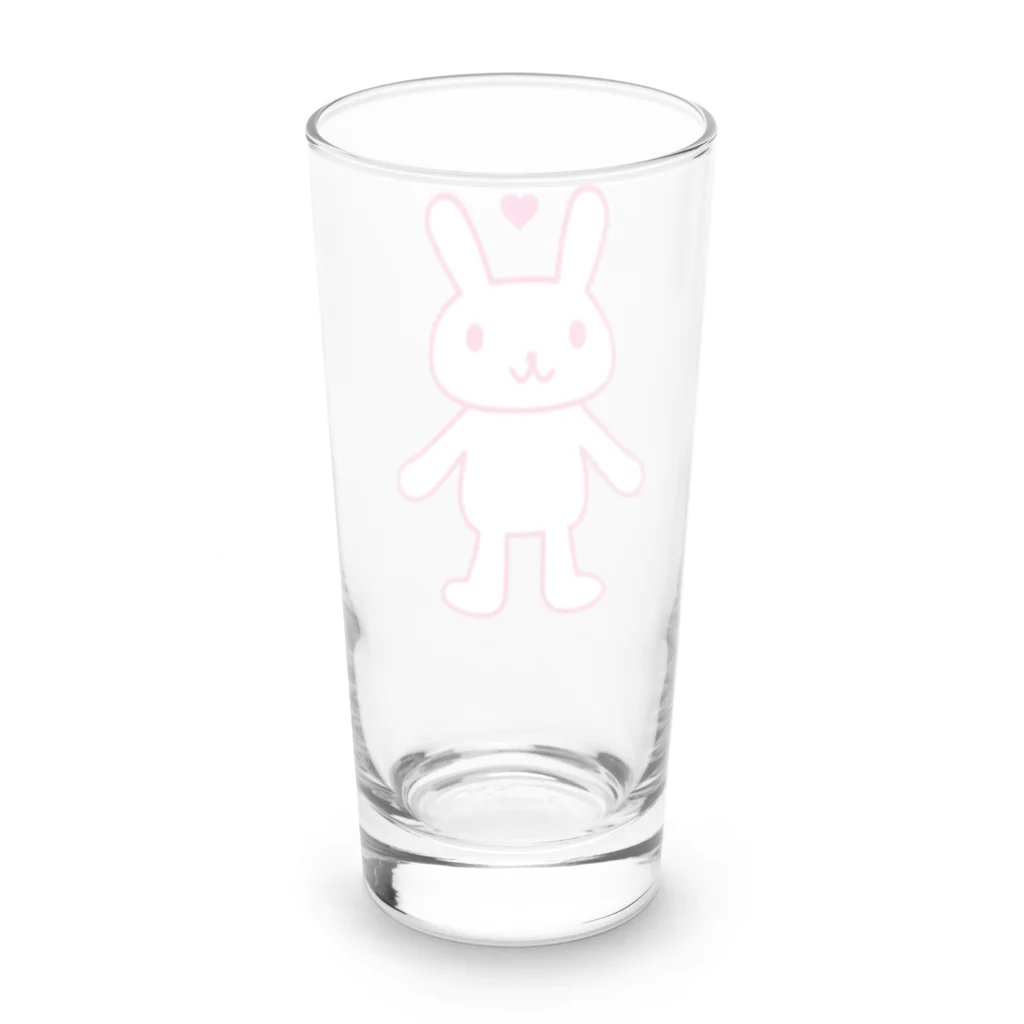 AROMA☆LOVELYのLOVELY♡RABBIT Long Sized Water Glass :back