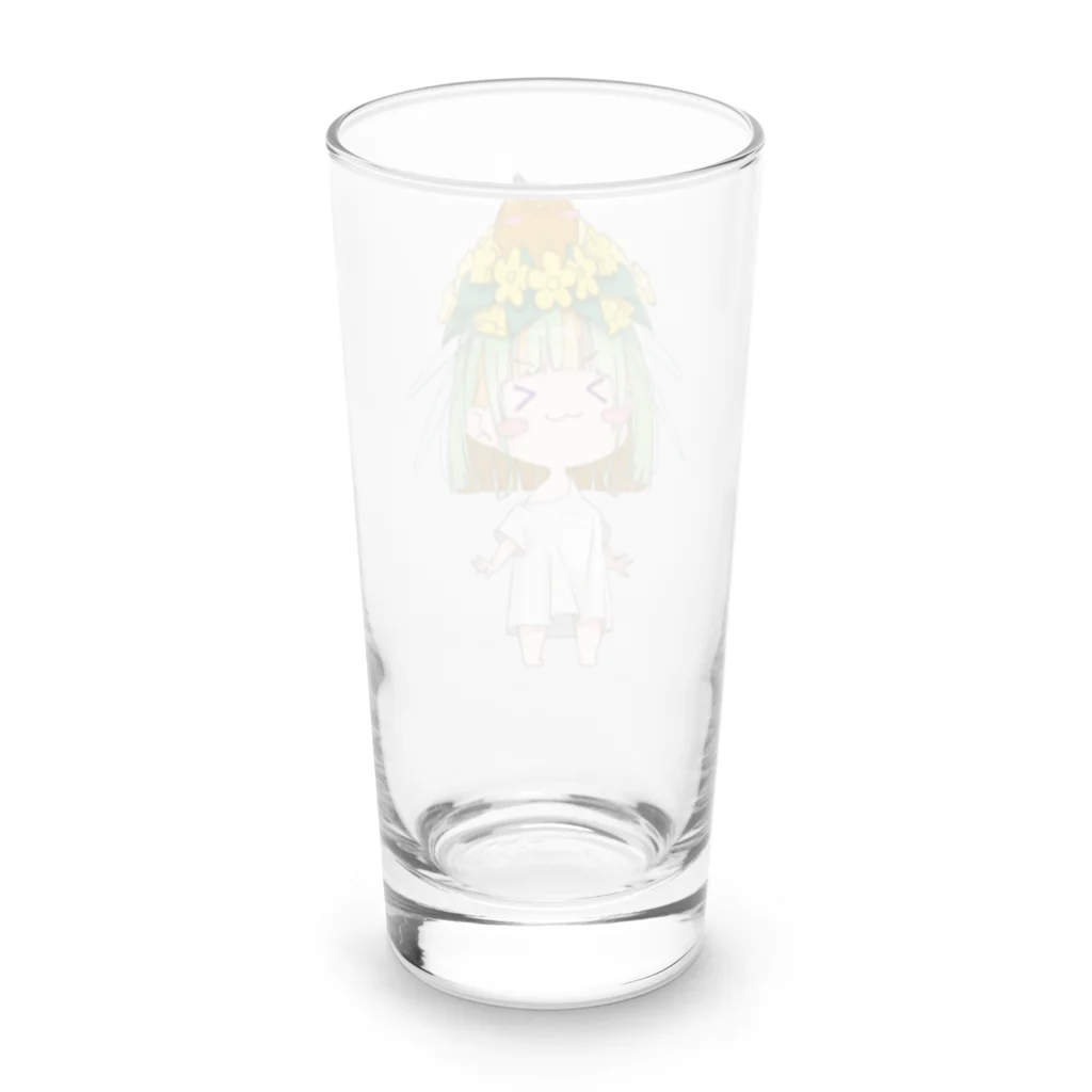 神無月りさ子🎃✨のほめ待ちりさ子 Long Sized Water Glass :back