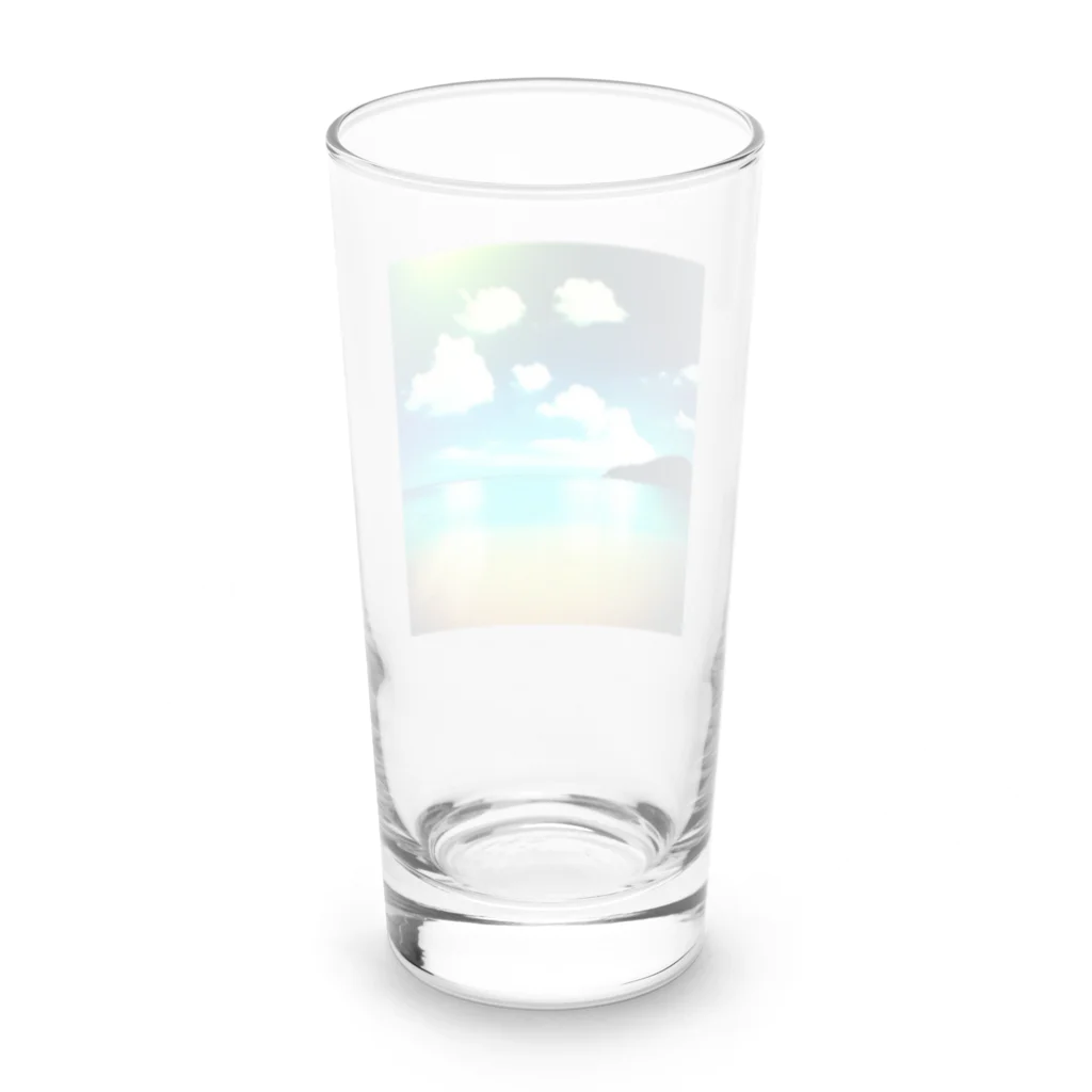 べるべるの海グッズ Long Sized Water Glass :back