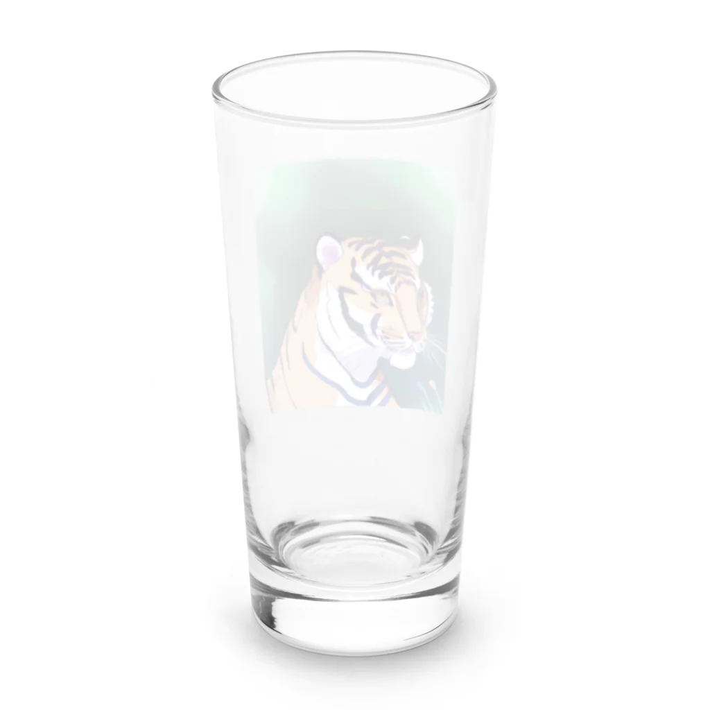 三好結衣のタイガーくん Long Sized Water Glass :back