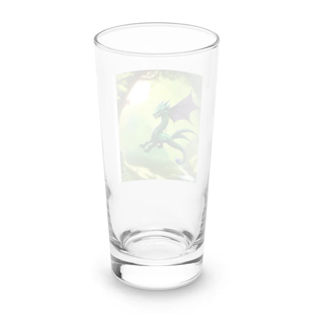 Wakuryuの八恩　森の守り神　愛龍　 Long Sized Water Glass :back