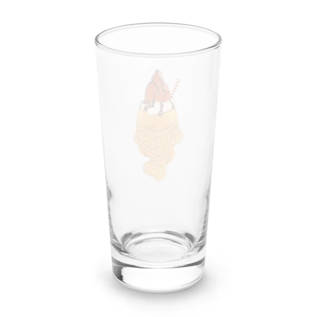 たまおのまのたい焼きパフェ Long Sized Water Glass :back