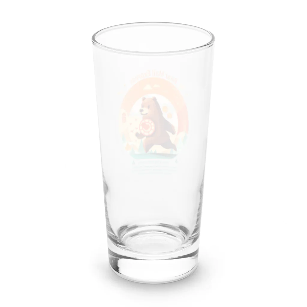 Yaya-rrのクマメール便 Long Sized Water Glass :back