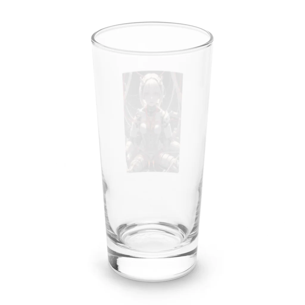 メカニカルシンセゾンビオンラインのメカニカルシンセゾンビのイラストのグッズ　#5 Long Sized Water Glass :back