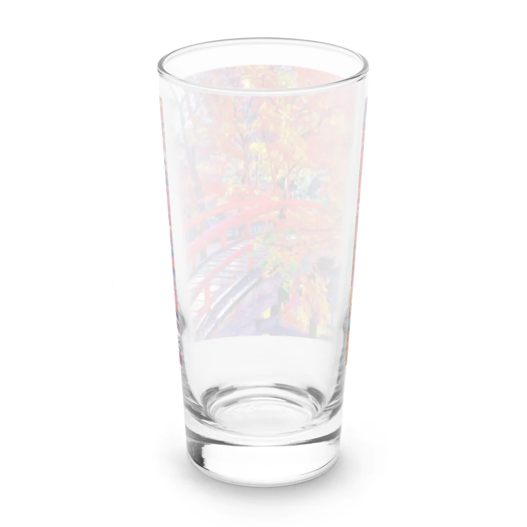 GALLERY misutawoの伊香保 河鹿橋の紅葉 Long Sized Water Glass :back