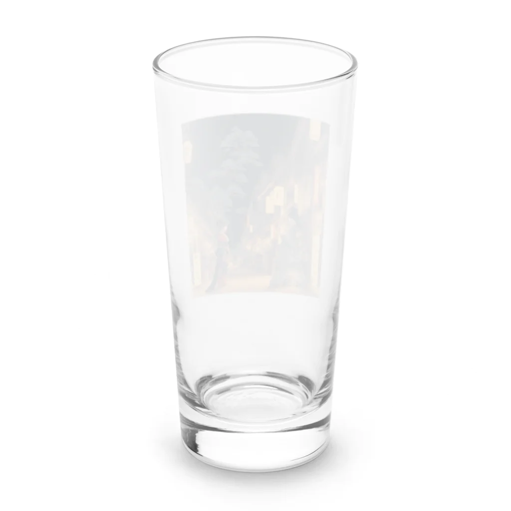 saroraの江戸の町 Long Sized Water Glass :back