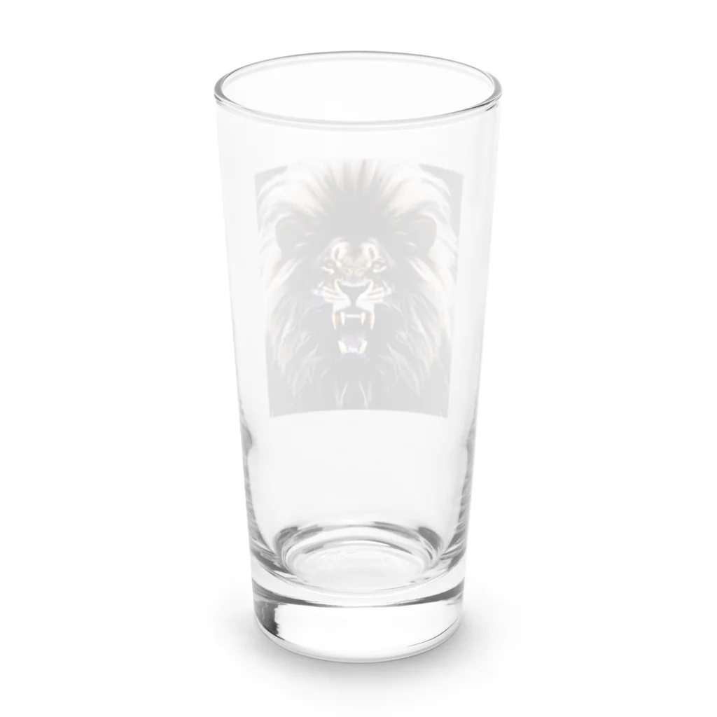 洋服好きな男の子 の王者の貫禄 Long Sized Water Glass :back