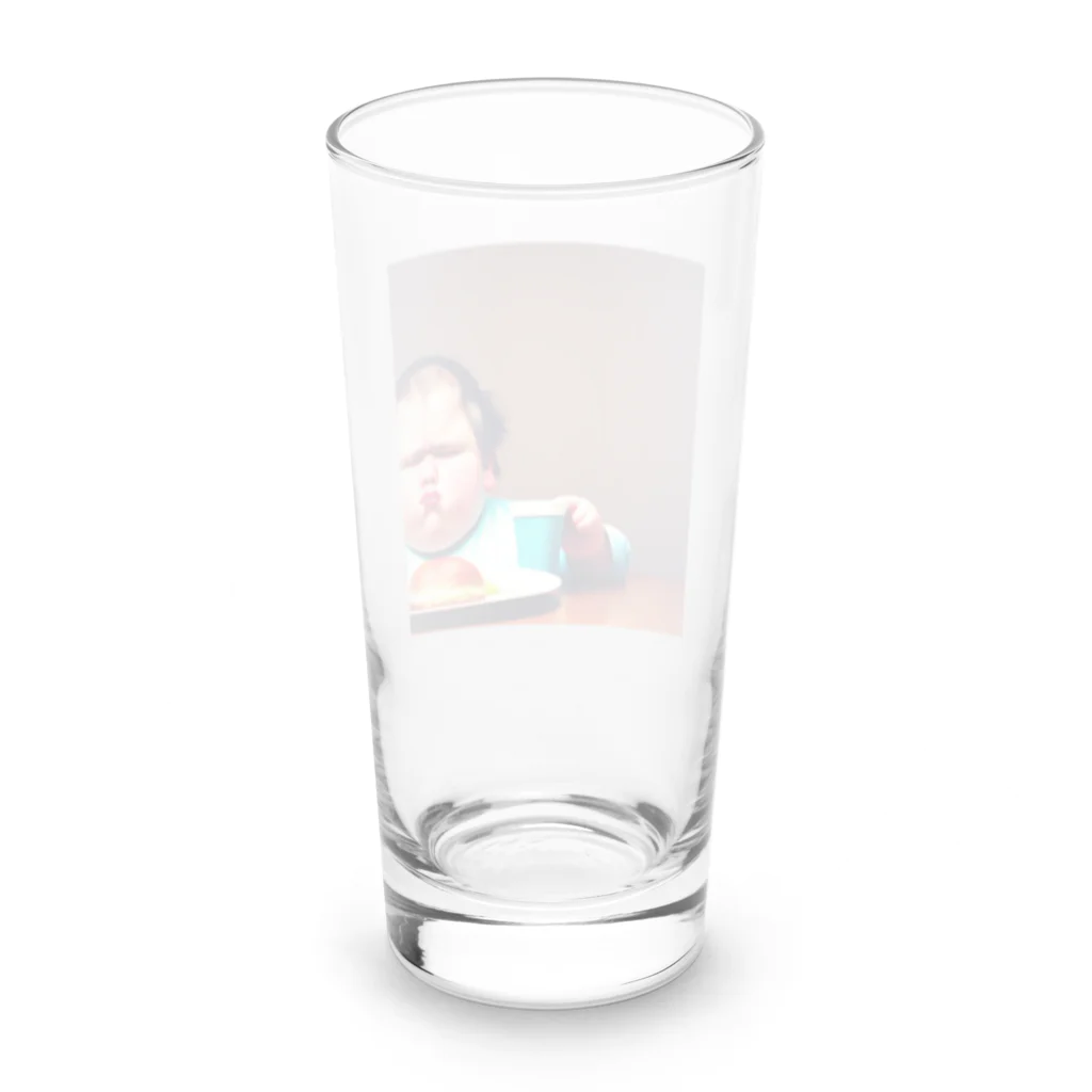 たらたらこっこのふとったこども Long Sized Water Glass :back