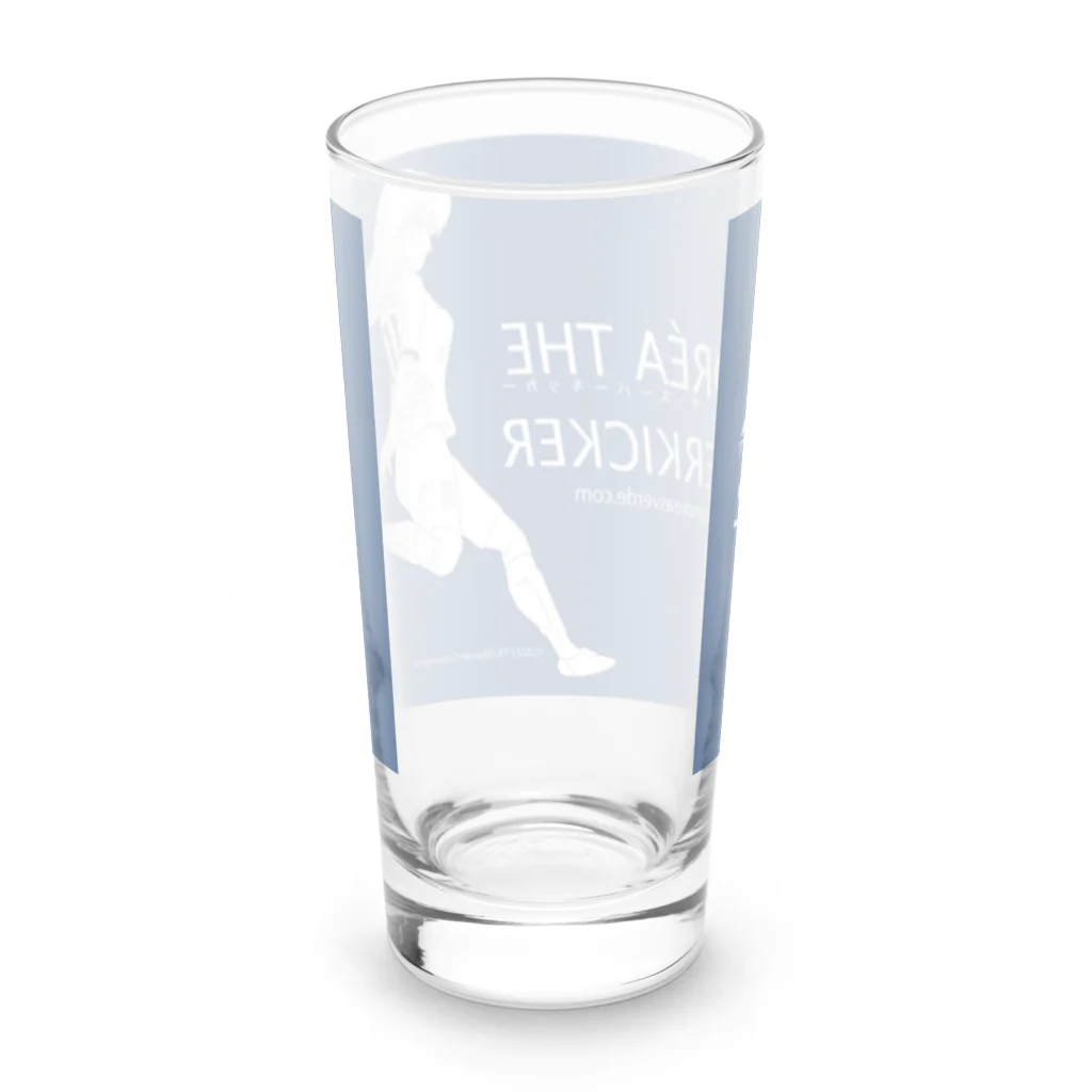 アンドレーア・ザ・スーパーキッカーのアンドレーア（シルエットB） Long Sized Water Glass :back