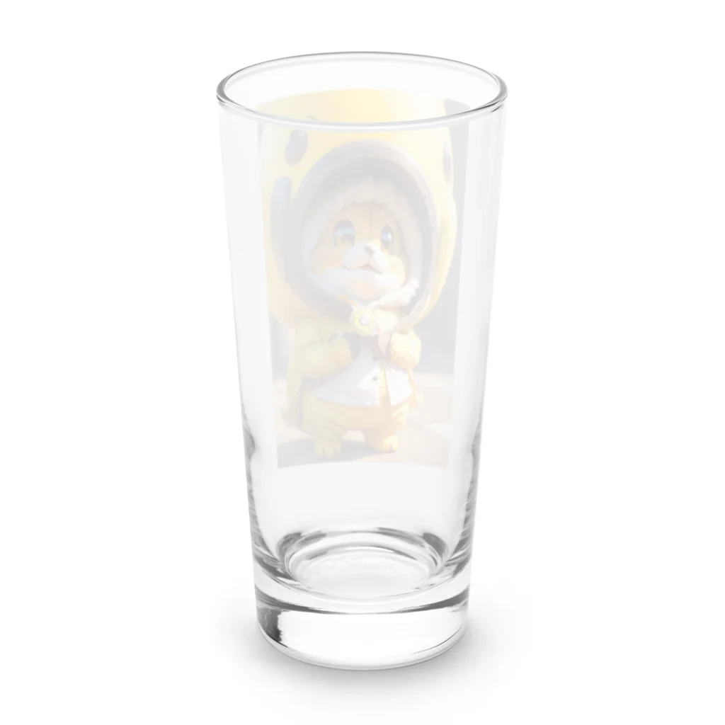 しばけんちゃんのイエローベビー💓可愛いはじめました💓 Long Sized Water Glass :back