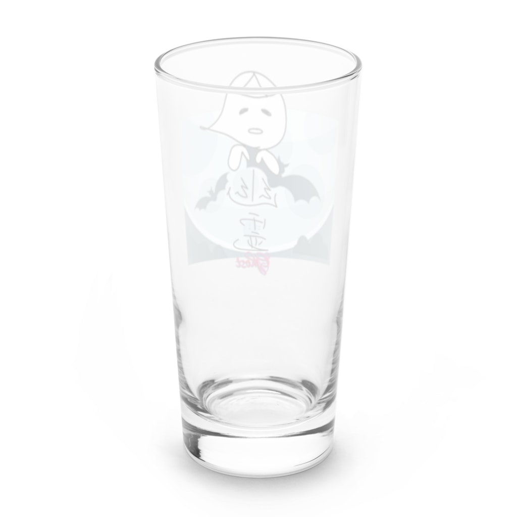 ERIZENのハロウィーンの幽霊 by Hidemi Woods Long Sized Water Glass :back