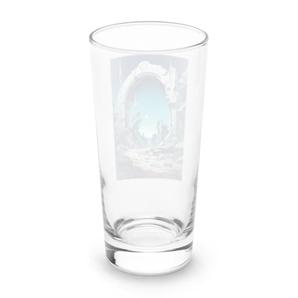 ワクワクの生存者 Long Sized Water Glass :back