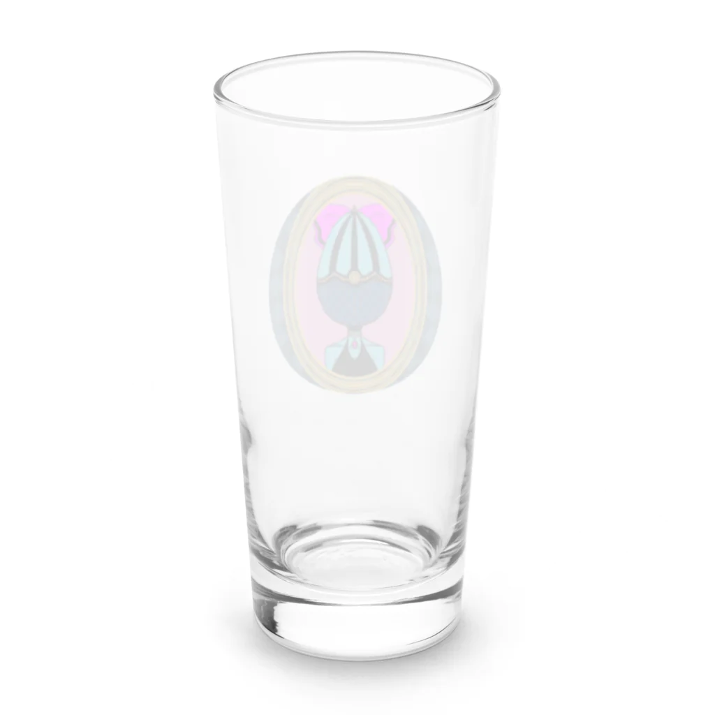 マゼンタさん育成プログラムの見守りマゼンタ Long Sized Water Glass :back