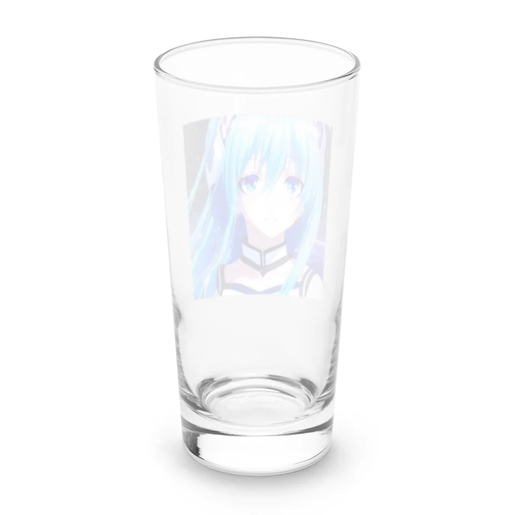 the blue seasonのるな (Luna) Long Sized Water Glass :back