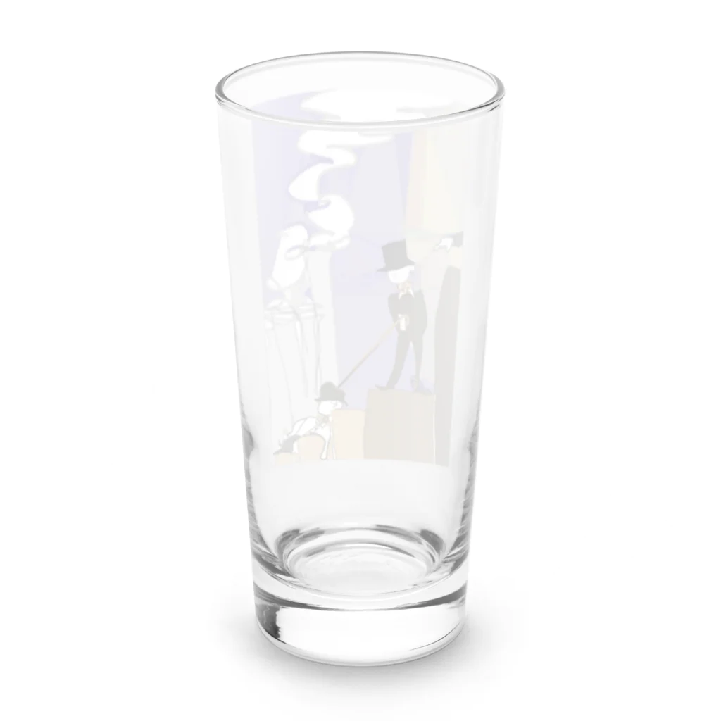 えぬショップの資本家 Long Sized Water Glass :back