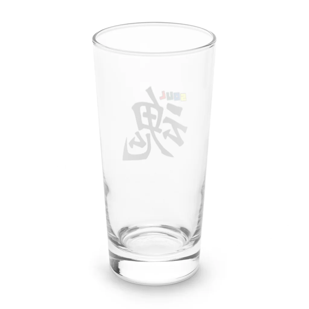 JAPAN name 🇯🇵の魂〜SOUL Long Sized Water Glass :back