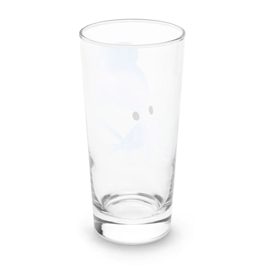 GOOMINS ショップのいかっち Long Sized Water Glass :back