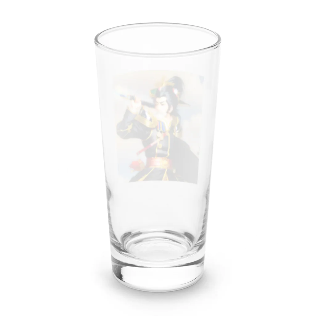 尿蛋白の戦国武将 Long Sized Water Glass :back