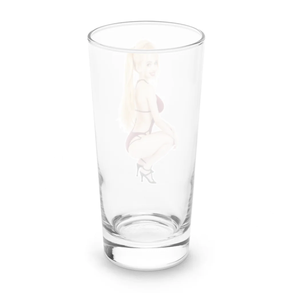 SANUKI UDON BASEのピンナップガール① Long Sized Water Glass :back