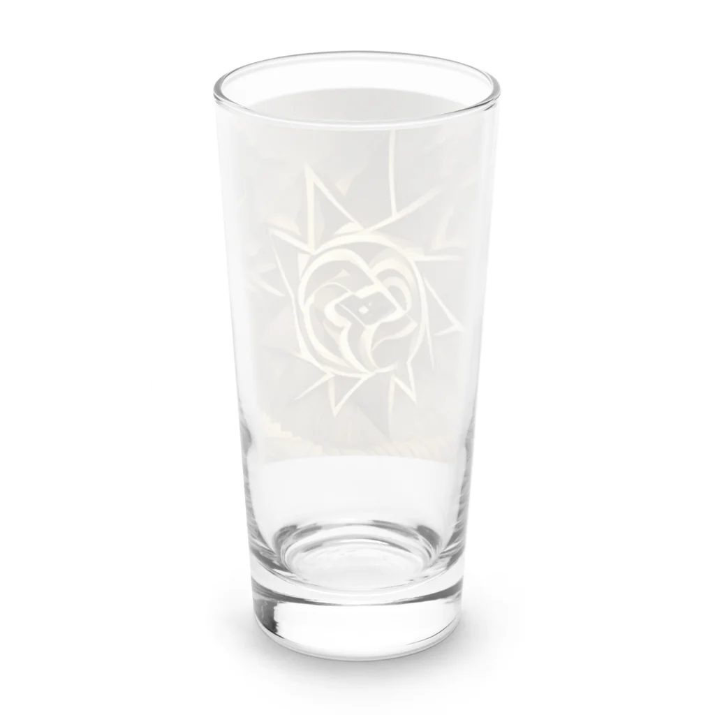 TAIYO 猫好きの太陽アート加工 Long Sized Water Glass :back